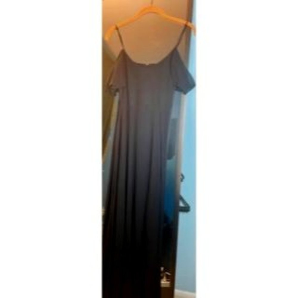 Reformation floor length flowy dress
